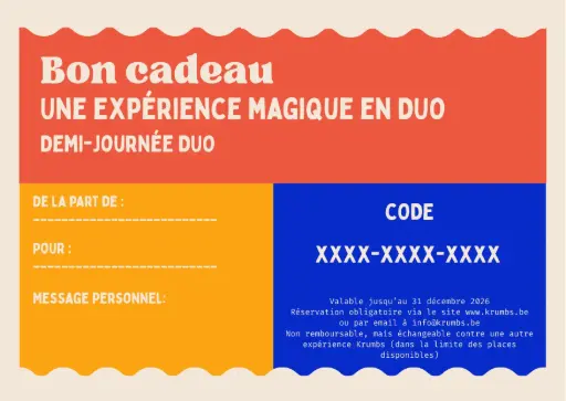 Carte-cadeau DUO